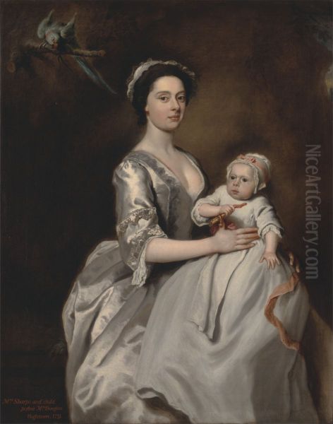 Mrs. Sharpe and Her Child - view 1