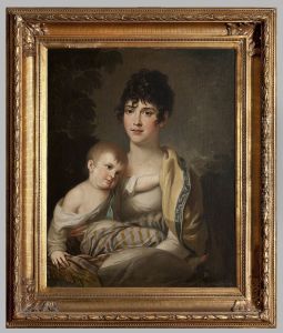 Portrait of Teofila Radziwill nee Morawska (1791-1828) with her son Aleksander Dominik (1808-1859) or daughter Stefania (1809-1832) Portrait of Teofila Radziwill nee Morawska (1791-1828) with her son Aleksander Dominik (1808-1859) or daughter Stefania (1809-1832)