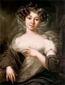 Portrait of Magdalena Luszczewska. Portrait of Magdalena Luszczewska.