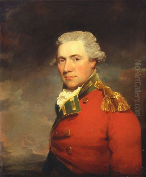 An Unknown British Officer, Probably of 11th (North Devonshire) Regiment of Foot,  c.1800 - view 1