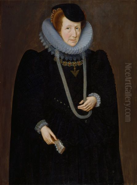 Portrait of a Woman, probably Mary, Lady Scudamore - view 1