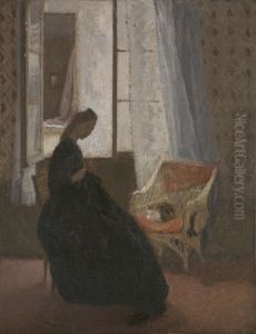 La chambre sur la cour by Gwen John