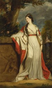 Elizabeth Gunning, Duchess of Hamilton and Argyll by Of Sir Joshua Reynolds