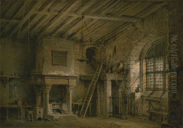 Stage Design for Heart of Midlothian; The Tolbooth - view 1