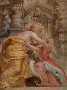 Peace Embracing Plenty
