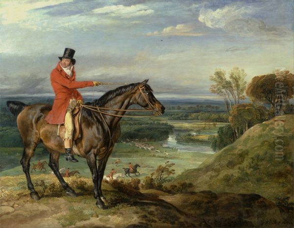 Theophilus Levett and a Favorite Hunter) - view 1