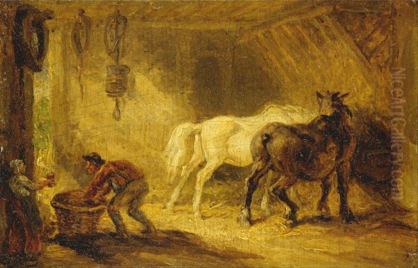 Interior of a Stable - view 1