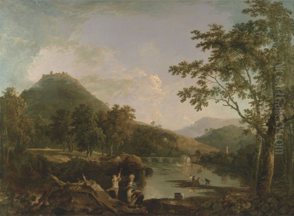 Dinas Bran from Llangollen - view 1