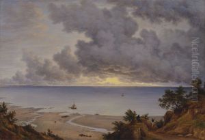 Sandown Bay, from near Shanklin Chine, Isle of Wight