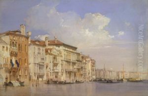 Grand Canal, Venice by Richard Parkes Bonington
