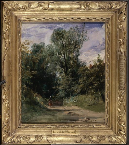 A Wooded Lane - view 1