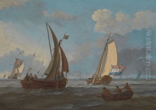 Dutch Shipping off the Low Countries - view 1