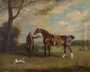 The Earl of Shrewsbury's Groom Holding a Hunter The Earl of Shrewsbury's Groom Holding a Hunter
