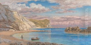Man of War Rocks, Coast of Dorset by John Brett