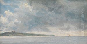 Coastal Scene with Cliffs by John Constable