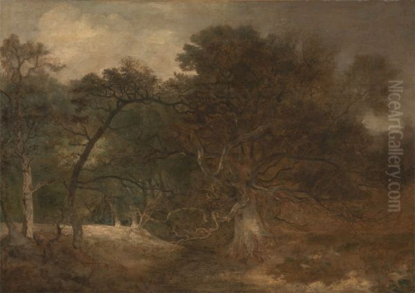 Woodland Landscape near Norwich - view 1