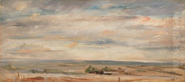 Cloud Study, Early Morning, Looking East from Hampstead - view 1