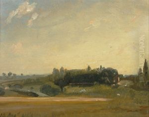 View Towards the Rectory, East Bergholt