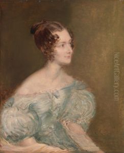Portrait of a Woman, Probably Mrs. Price of Rugby thumbnail