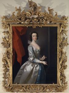 Portrait of a Woman, Probably Elizabeth Aislabie, of Studley Royal, Yorkshire by Thomas Hudson