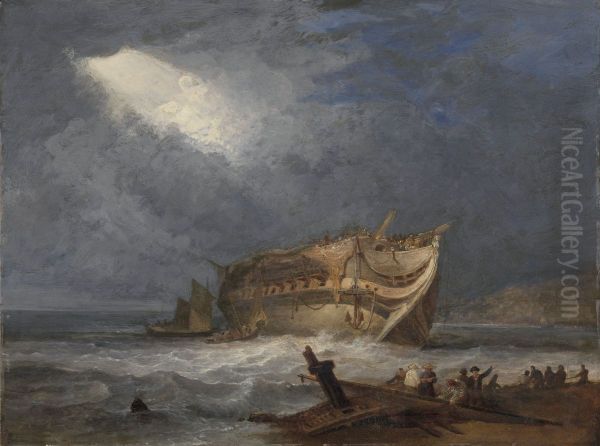 The Wreck of the Dutton, An East Indiaman - view 1