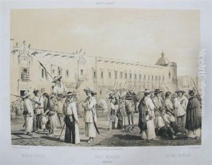 "camino De Tacubaya A Chapultepec". by Casimiro Castro
