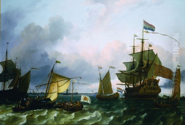 Princess Mary anchored off Durgerdam - view 1
