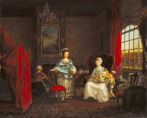 Interior of a House on the Dunne Bierkade, The Hague