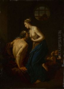 Cimon and Pero by Adriaen Van Der Werff