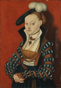 Portrait of Christiane of Eulenau by Lucas Cranach the Elder