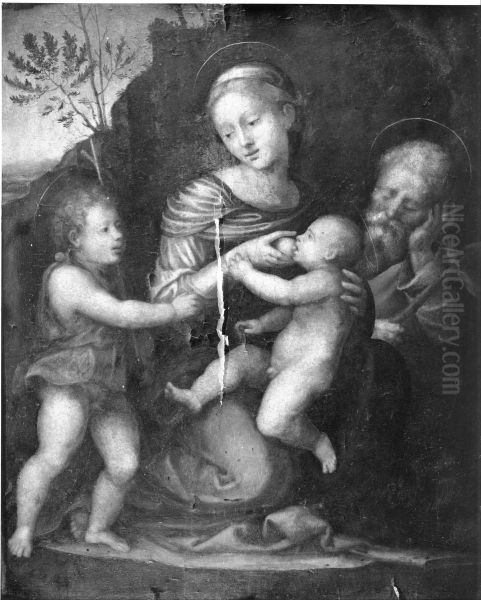 Holy Family with St John - view 1