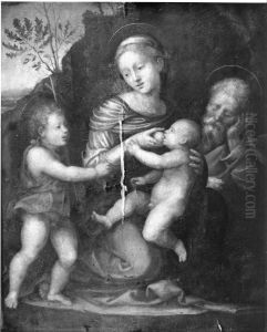 Holy Family with St John by Fra Bartolomeo