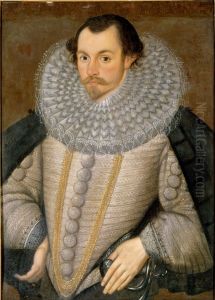 A Man, called Sir Martin Frobisher Kt by Hieronimo Custodis