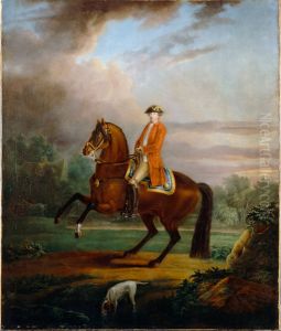A man, called Noel Desenfans on Horseback