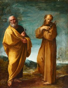 Saints Peter and Francis of Assisi by Ludovico Carracci