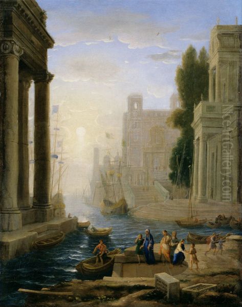 Embarkation of St Paula - view 1