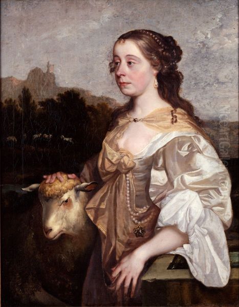 A Lady as a Shepherdess - view 1