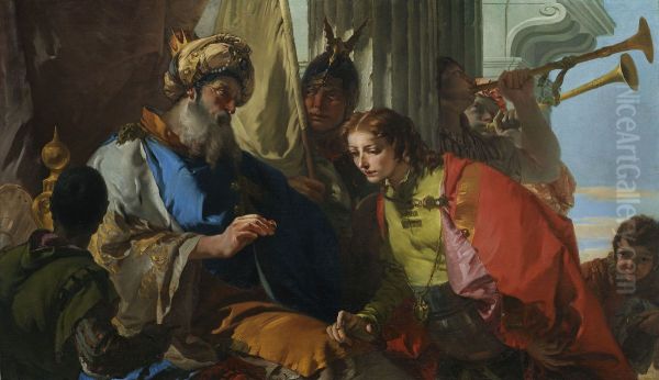 Joseph receiving Pharaoh's Ring - view 1