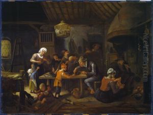 La cuisine maigre by Jan Steen