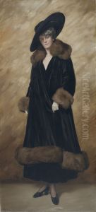 Portrait of Senyora Luca by Antonio Fabres