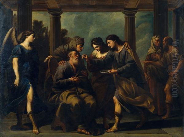 Tobias Heals his Blind Father - view 1