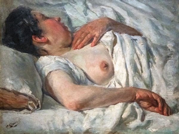 Woman Sleeping - view 1