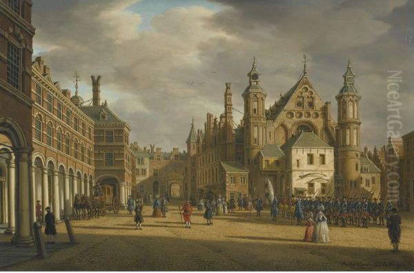 View of the Binnenhof, The Hague - view 1
