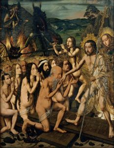 Descent of Christ into Limbo by Bartolome Bermejo