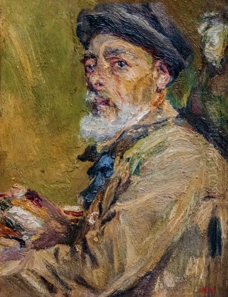 Self-portrait with Cap - view 1
