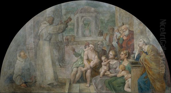 Saint Didacus Preaching - view 1