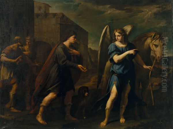 Tobias Meets the Archangel Raphael - view 1