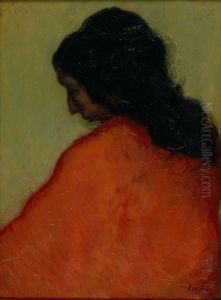 Profile of a Gypsy by Isidre Nonell