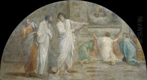 Apparition of Saint Didacus above his sepulchre by Annibale Carracci