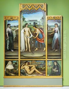 El retaule de l'amor .English:The altarpiece of love.Francais:Le retable de l'Amour.